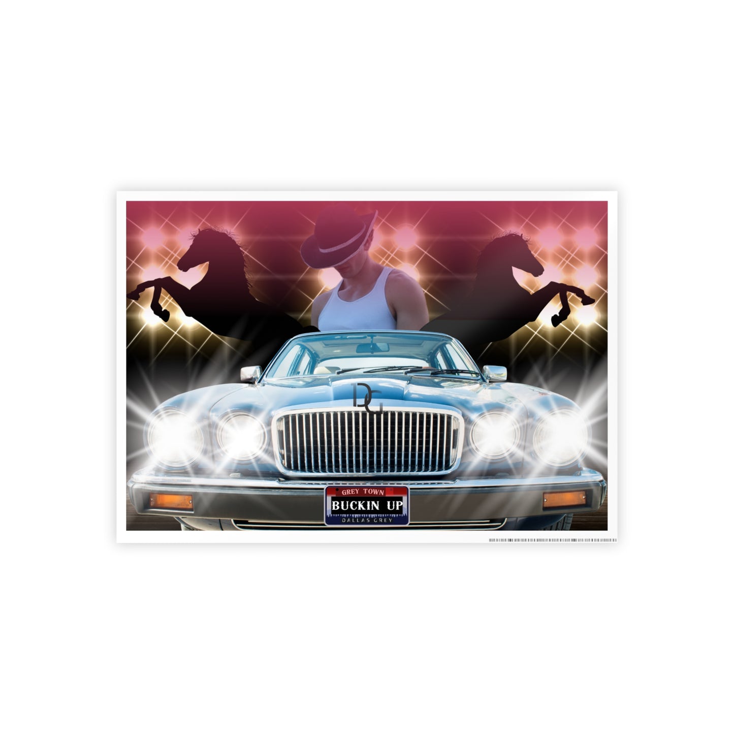 Dallas Grey BUCKIN UP Poster