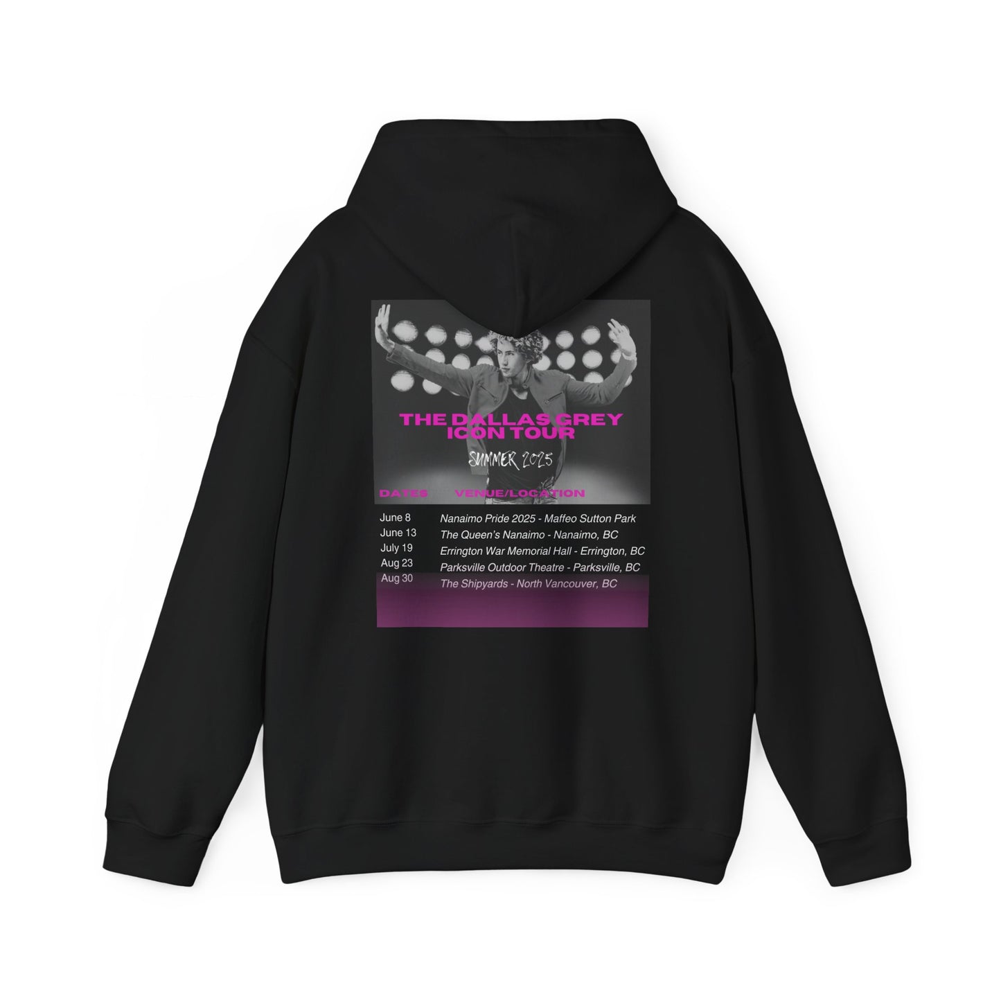 π€ Dallas Grey ICON Tour Hoodie β Limited Edition π€