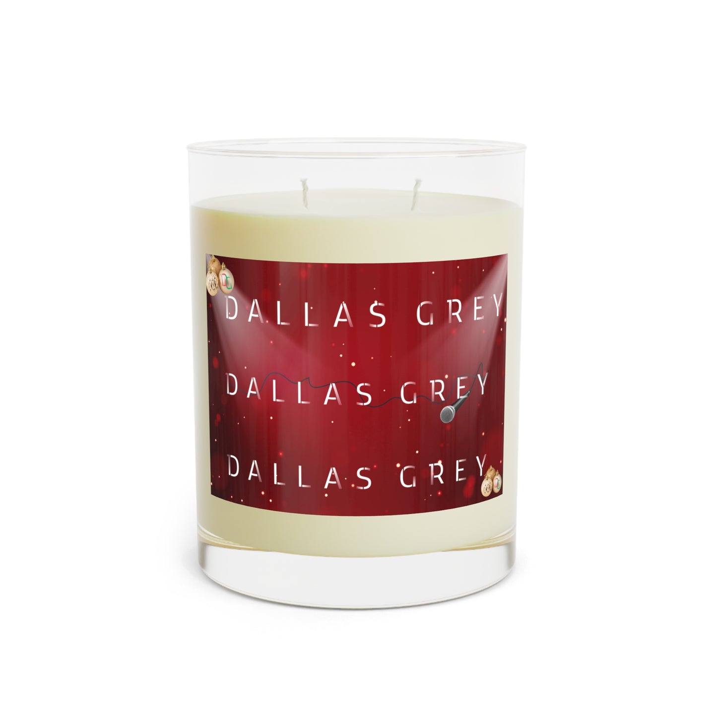 Scented Dallas Grey Candle - Limited Edition
