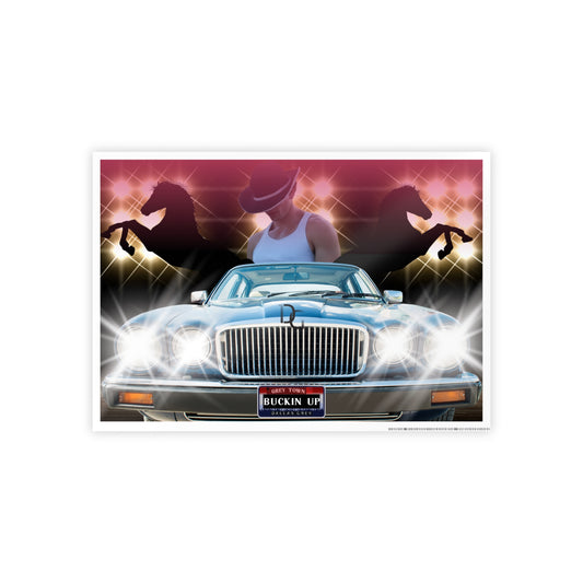 Dallas Grey BUCKIN UP Poster