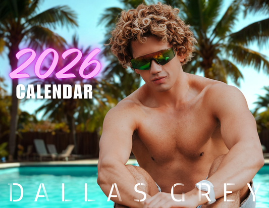 Dallas Grey 2026 Calendar – The Official Icon Edition